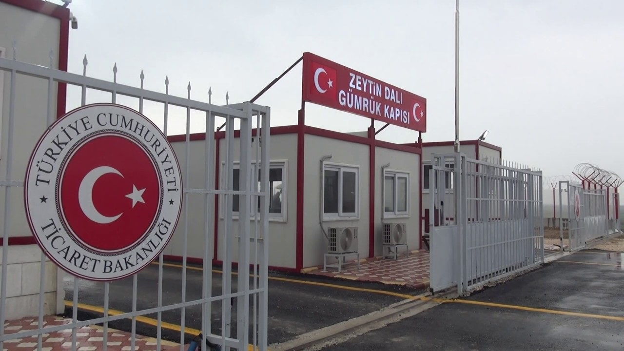 Zeytin Dalı Sınır Kapısı İhracata Açıldı