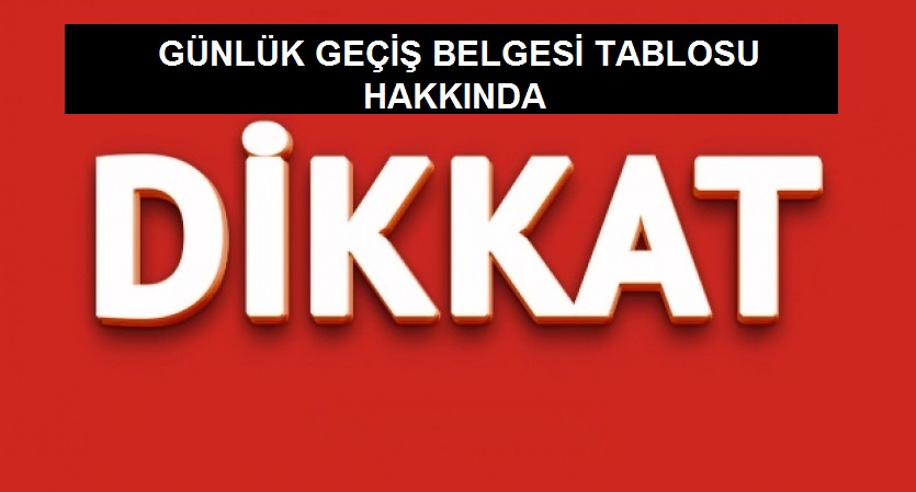GEBOS Sistemine Yaşanan Erişim Problemi Hakkında