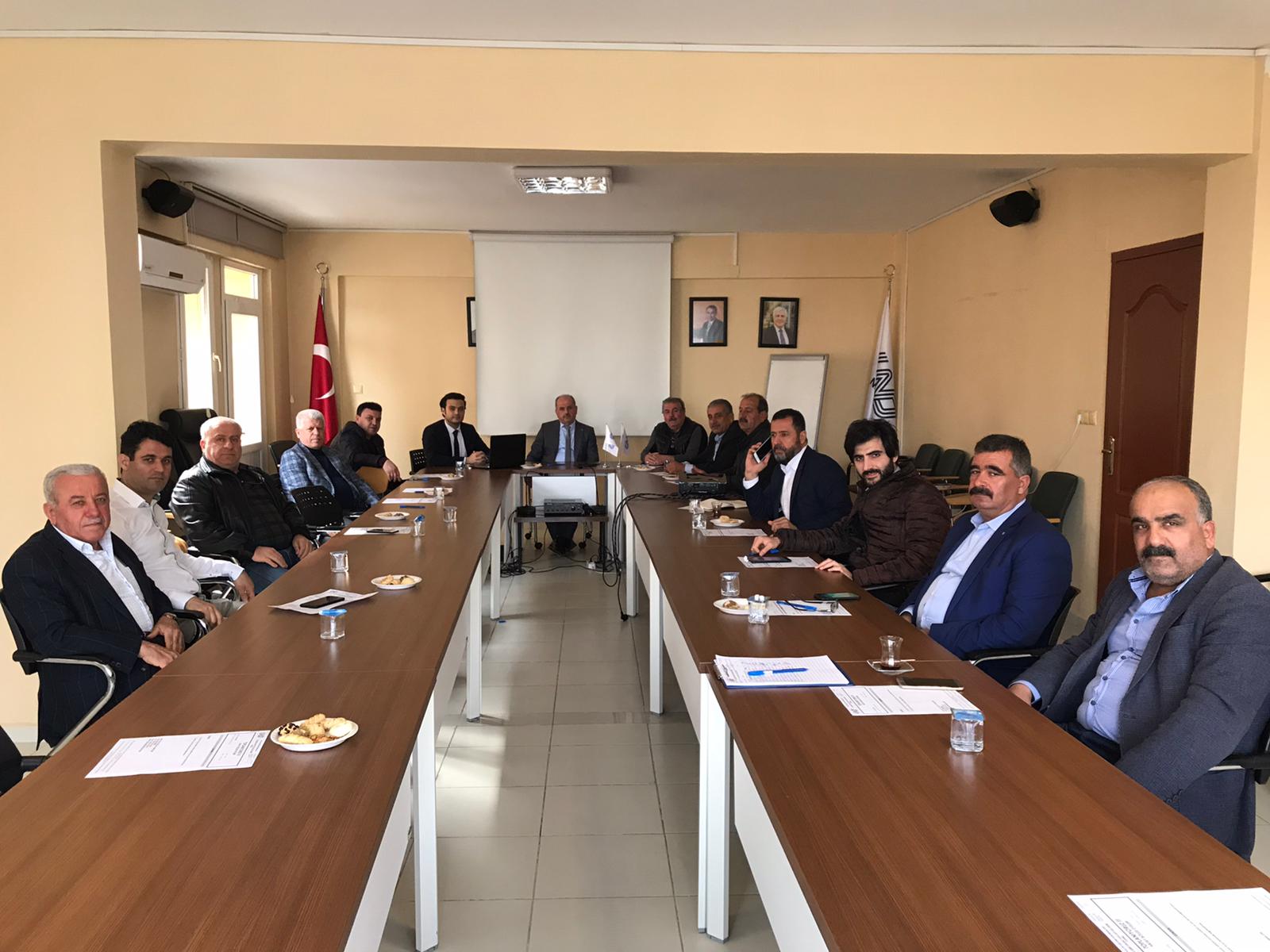 Mart Ayı Hatay Bölge Çalışma Grubu Toplantısı Gerçekleştirildi