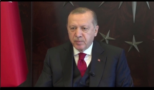Cumhurbaşkanı Erdoğan Türk Konseyi Liderler Zirvesi'nde Hazar Geçişli Orta Koridorun Önemine Değindi