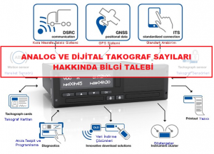 Analog ve Dijital Takograf Sayıları Hakkında Bilgi Talebi