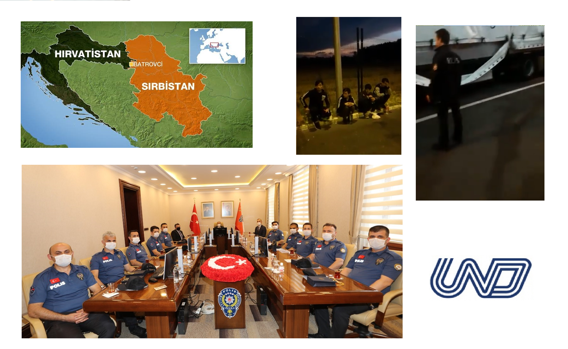 Kaçak Göçmen Kaynaklı Cezaları Engellemek Amacıyla Türk Polisi Sırbistan'da Görev Başında