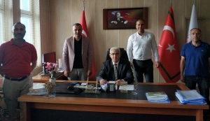 Karadeniz Çalışma Grubu Üyeleri Kaçkar Gümrük ve Dış Ticaret Bölge Müdürlüğünü Ziyaret Etti