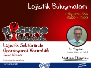 Lojistik Buluşmalarında Önümüzdeki Haftanın Konusu “Lojistik Sektöründe Operasyonel Verimlilik” 