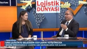 Fatih Şener ile “Lojistik Dünyası”nın bu haftaki konukları UND İcra Kurulu Başkanı Alper Özel ve UND İcra Kurulu Başkan Yardımcısı Evren Bingöl Oldu