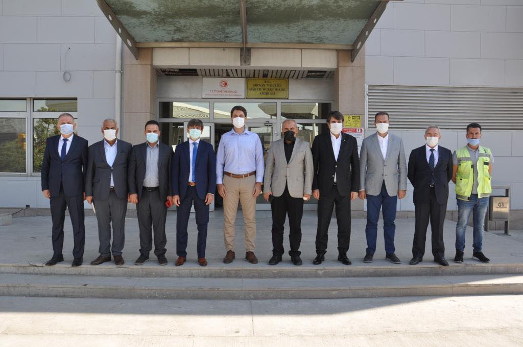 Derneğimizin Katılımı ile Habur Mülki İdare Amiri Can Kazım Kuruca Habur Sınır Kapısında İncelemelerde Bulundu