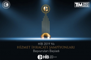 HİB 2019 Yılı Hizmet İhracatı Şampiyonları Başvuruları Başladı