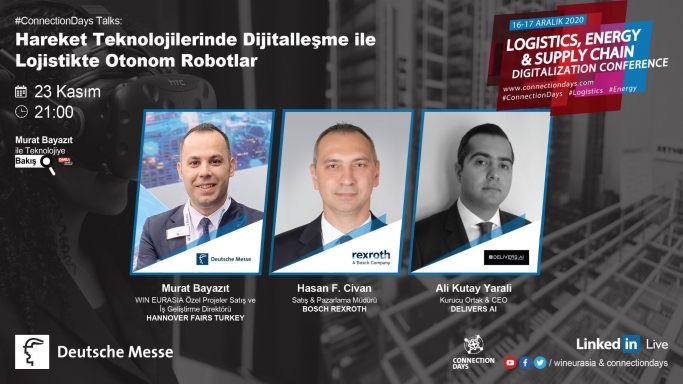 Hareket Teknolojilerinde Dijitalleşme ile Lojistikte Otonom Robotlar Semineri