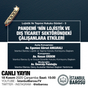 İstanbul Barosu Çevrimiçi Semineri 