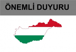 1.000 Adet Macaristan İlave Transit Geçiş Belgesi Euro 6 Araçlar İçin Kullanıma Açılmıştır