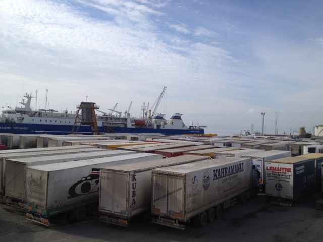 İran (Amirabad)-Kazakistan(Kuryk) Limanları Arasında Yeni Ro-Ro Hattı Kullanılmaya Başlanmıştır!