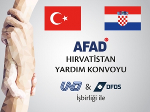 AFAD Hırvatistan Yardım Konvoyu Faaliyet Dosyası 