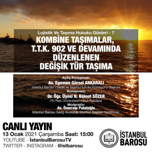 İstanbul Barosu Çevrimiçi Seminerine Davet
