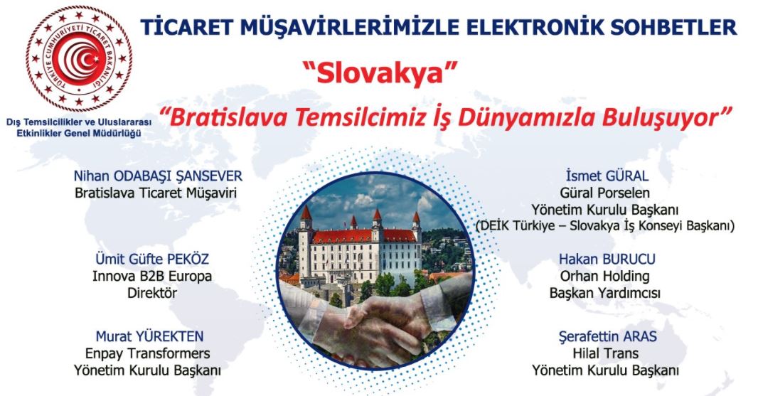 Ticaret Müşavirlerimizle Elektronik Sohbetler-Slovakya