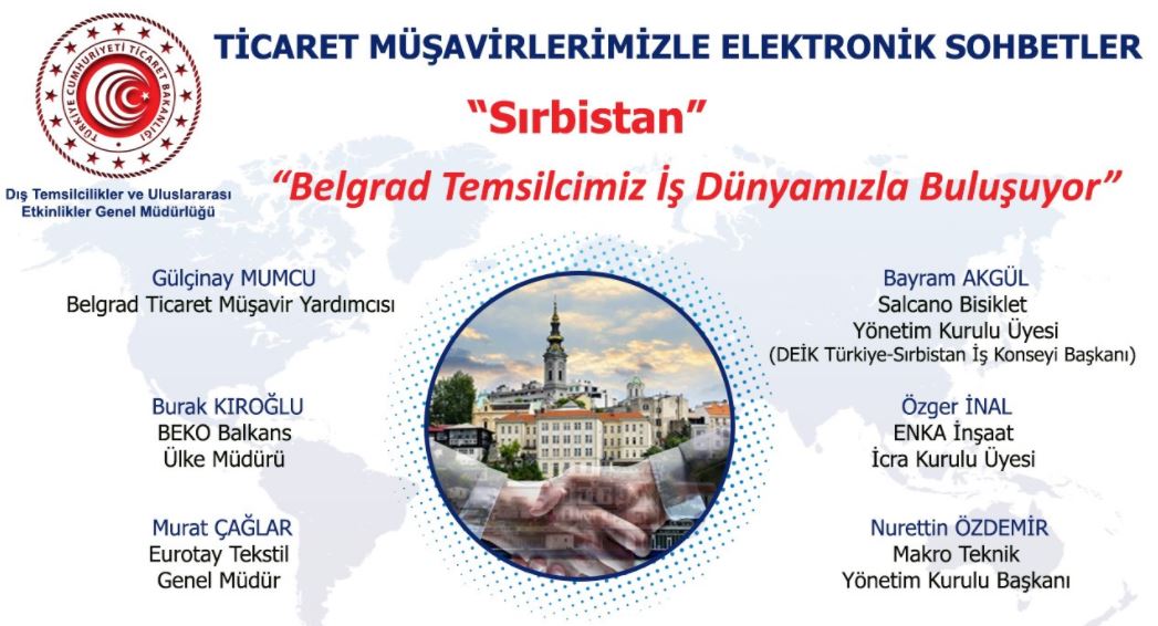 Ticaret Müşavirlerimizle Elektronik Sohbetler-Sırbistan