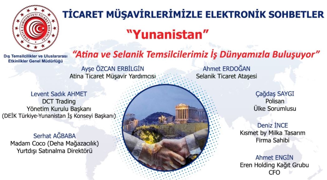 Ticaret Müşavirlerimizle Elektronik Sohbetler-Yunanistan