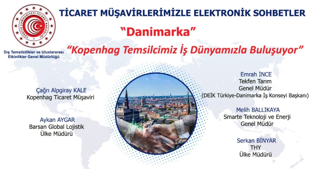 Ticaret Müşavirlerimizle Elektronik Sohbetler-Danimarka