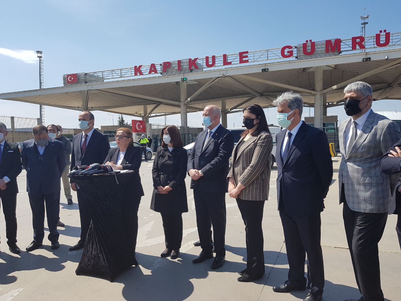 UND Başkanı Nuhoğlu, Ticaret Bakan Ruhsar Pekcan ile Kapıkule Saha Ziyaretinde Bulundu