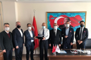 UND, Göreve Yeni Başlayan Muratbey Gümrük Müdürü Arif Kemal Eyüpoğlu’nu Ziyaret Etti