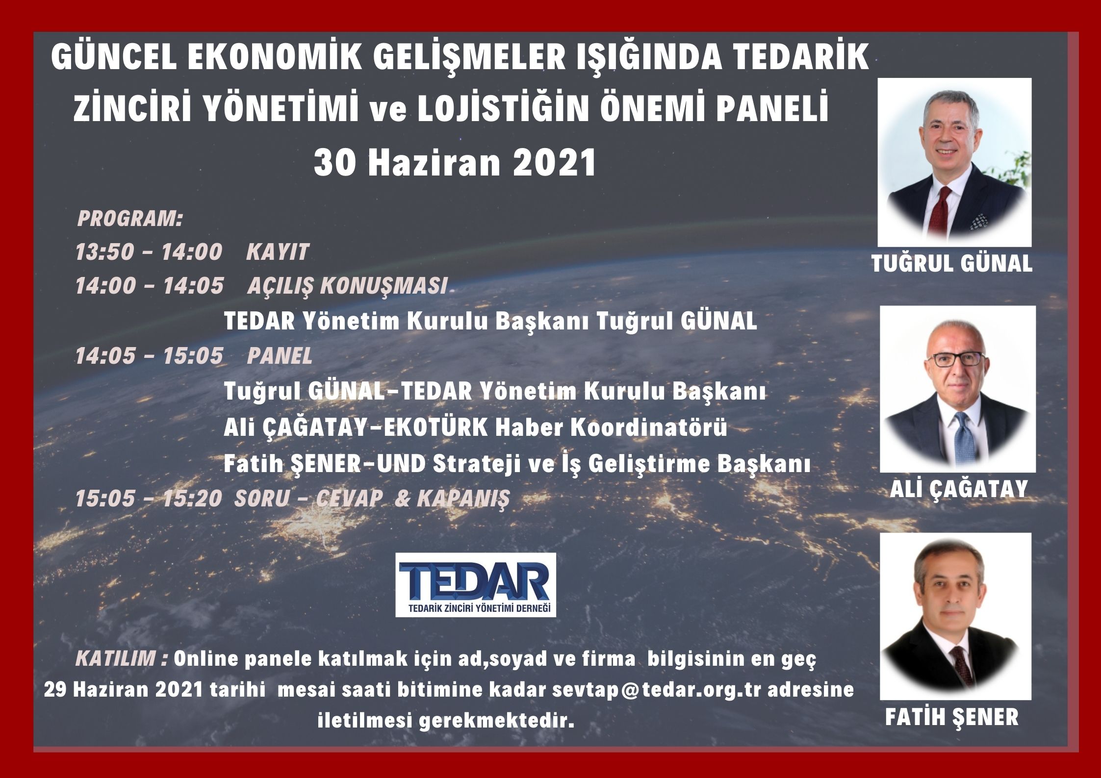 Tedarik Zinciri Yönetiminin Şirketlerin Marka Değerine olan Katkısı ve Lojistiğin Önemi Paneli - 30 Haziran 2021