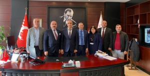 Mersin Yönetim Kurulu Üyeleri Orta Akdeniz Bölge Gümrük Müdürlüğü'nü Ziyaret Etti