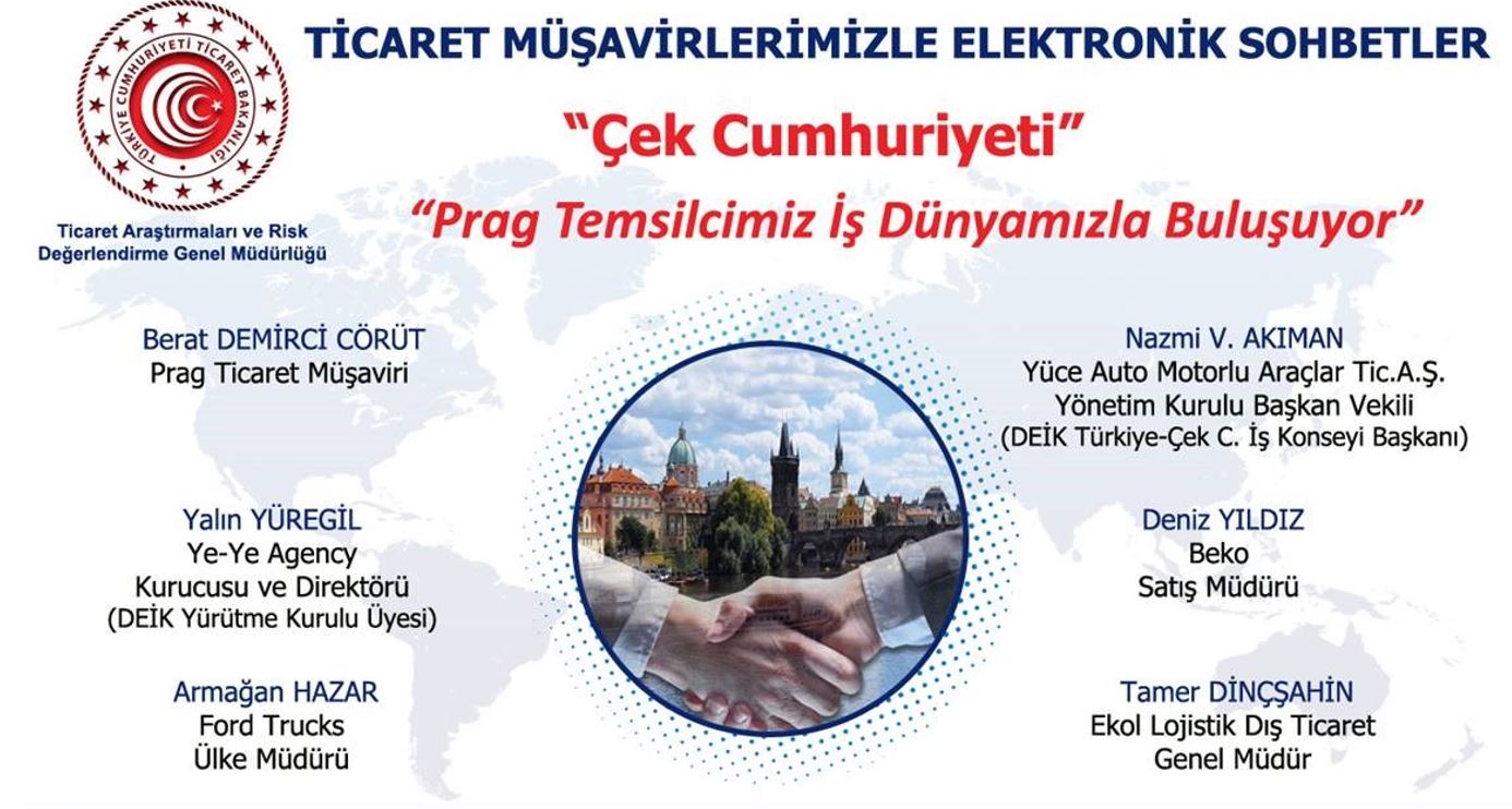 Ticaret Müşavirlerimizle Elektronik Sohbetler- Çek Cumhuriyeti