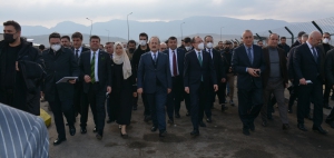 Ticaret Bakanı Mehmet Muş, Habur Sınır Kapısı'nda İncelemelerde Bulundu