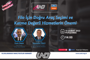 “Filo İçin Doğru Araç Seçimi ve Katma Değerli Hizmetlerin Önemi” Webinarı