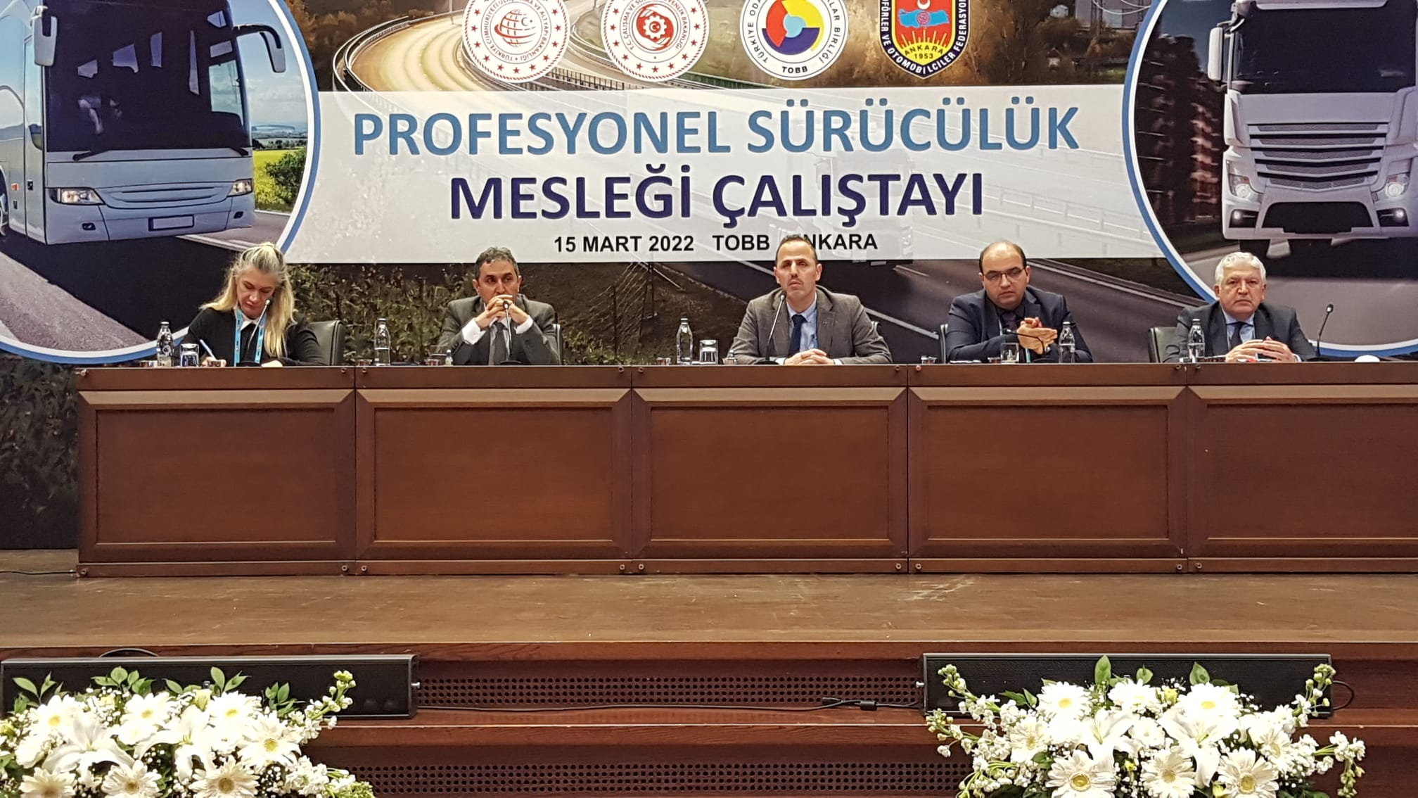 Profesyonel Şoförlük Mesleği Çalıştayına Katılım Yoğundu 