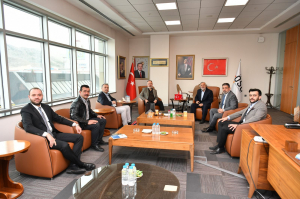 UND Heyeti, Kayseri Organize Sanayi Bölgesi Başkanını Ziyaret Etti