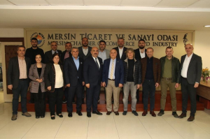 UND Mersin Yönetim Kurulu, Mersin Ticaret Ve Sanayi Odası'nı Ziyaret Etti