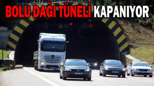 Bolu Dağı Tüneli’nin İstanbul Yönü 35 Gün Trafiğe Kapatıldı