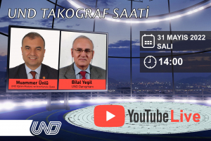 UND Takograf Saati Programı 31 Mayıs 2022 Saat 14:00’te Youtube’da Canlı Yayınlanacak