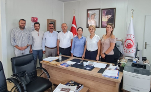 UND Hatay Bölge Yönetimi Zeytindalı Gümrük Müdürlüğünü Ziyaret Etti