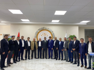 UND Mardin Çalışma Grubu, Mardin Ticaret ve Sanayi Odası Başkanlığını Ziyaret Etti