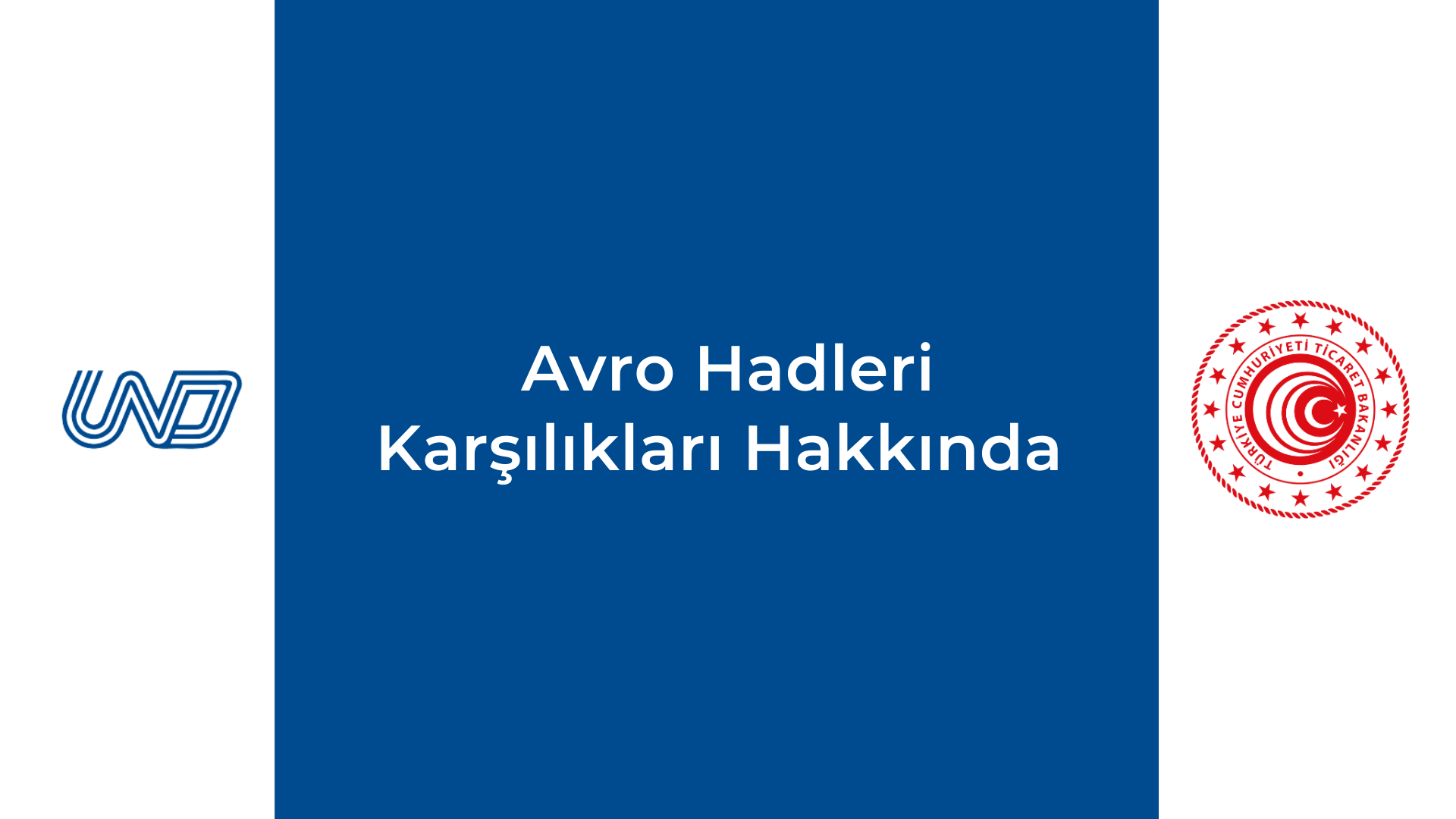 Avro Hadleri Karşılıkları Hakkında