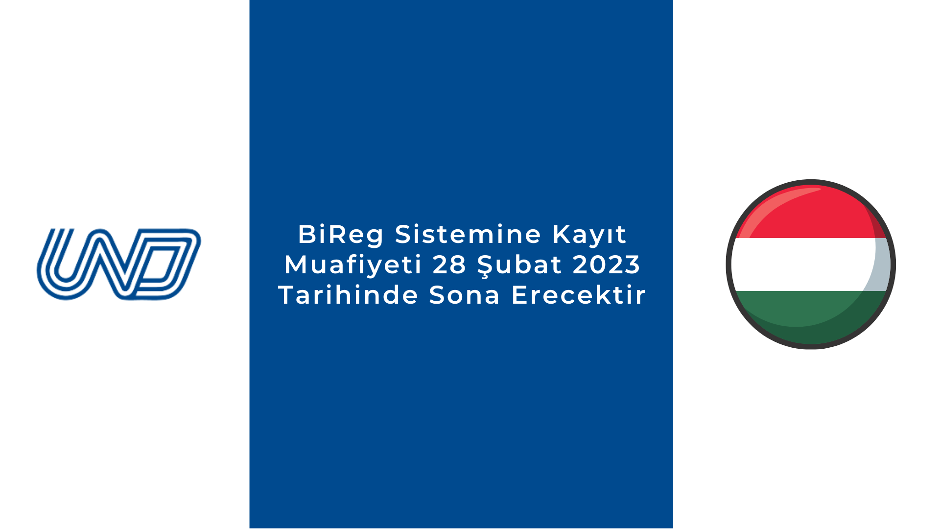 BiReg Sistemine Kayıt Muafiyeti 28 Şubat 2023 Tarihinde Sona Erecektir