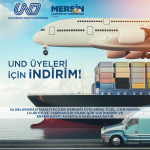 Mersin Lojisitik Fuarıdan Üyelerimize Özel Avantajlar/ 30 Kasım - 2 Aralık 2023