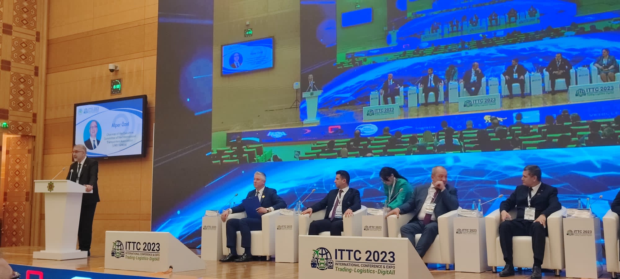 UND, Türkmenistan Ulaştırma Bakanlığının Davetiyle Türkmenistan 2nci Uluslararası Konferansı, Taşımacılık ve Transit Koridorları Forumuna Katıldı
