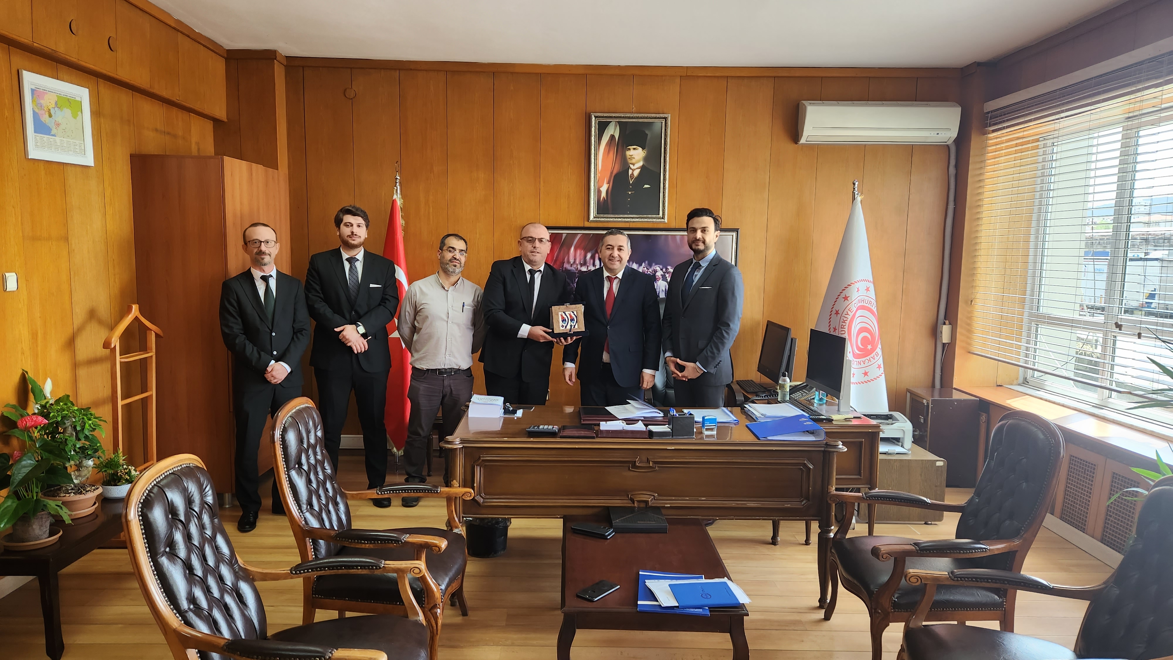 UND, Yeni Atanan Erenköy Gümrük Müdürü Sayın Ali Topçu’yu Makamında Ziyaret Etti