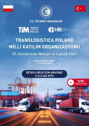 Translogistica Poland 2023 Milli Katılım Organizasyonu'nda Son Yerler İçin Başvurun
