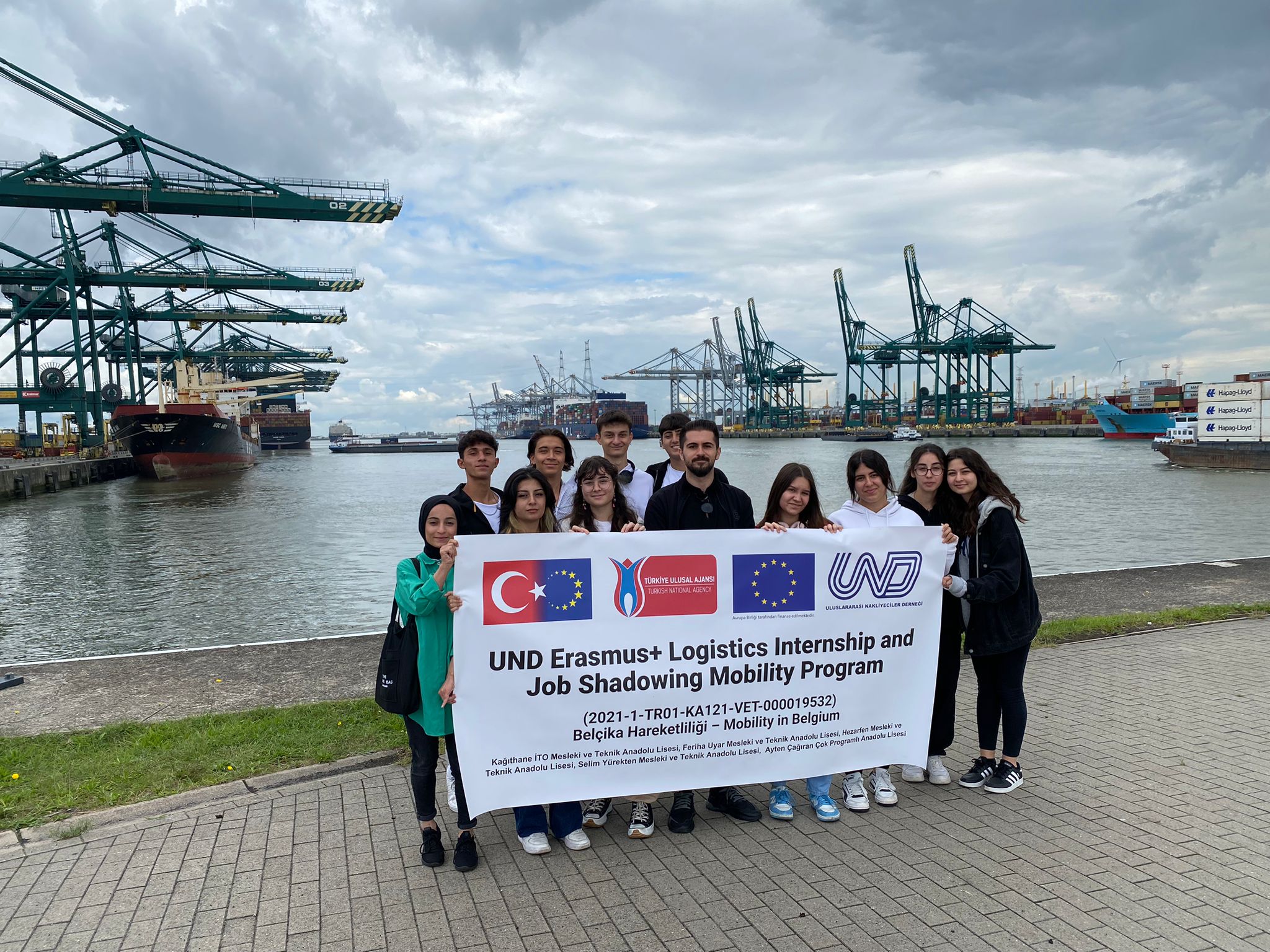 UND Erasmus + Yurtdışı Lojistik Staj ve İşbaşı Öğrenme Hareketliliği Programının İlk Dönemi 31 Ağustos’ta Sona Erdi 