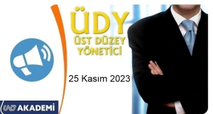 2023 Yılının Son Uluslararası Lojistik Üst Düzey Yönetici (ÜDY3) Programı 25 Kasım 2023 Tarihinde Başlıyor!