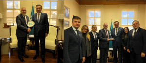 UND Türk Devletler Teşkilatı Genel Sekreteri Büyükelçi Sayın Kubanıçbek Ömüraliyev ile Bir Araya Geldi