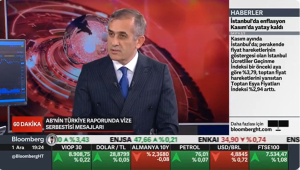 Bloomberg TV / AB'nin Türkiye Raporunda vize serbestisi ve Tır şoförlerinin 