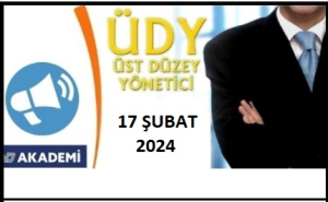 17 ŞUBAT 2024 TARİHİNDE BAŞLAYACAK ULUSLARARASI LOJİSTİK ÜST DÜZEY YÖNETİCİ PROGRAMI (ÜDY3) İÇİN 5 KİŞİLİK KONTENJAN KALDI