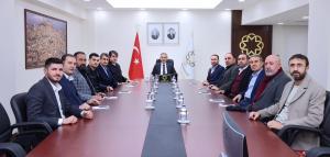 UND Heyeti, Mardin Valisi Sayın Tuncay Akkoyun'u Makamında Ziyaret Etti
