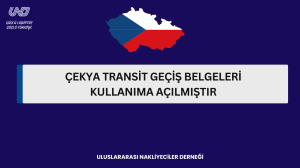 Çekya Transit Geçiş Belgeleri Kullanıma Açılmıştır