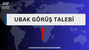 UBAK İzin Belgeleri Görüş Talebi