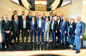 UND Başkanı Şerafettin Aras ve Yönetim Kurulundan TOBB Başkanı Hisarcıklıoğlu'na Ziyaret